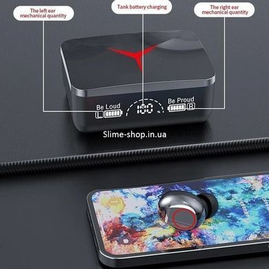 Бездротові блюз навушники M90 Pro True Wireless Earbuds, Бездротові навушники з YZ-688 вбудованим мікрофоном