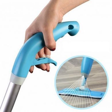 Швабра з розпилювачем Water Spray Mop, Швабра спрей з розпилювачем та ємністю для води. WP-712 Колір: синій