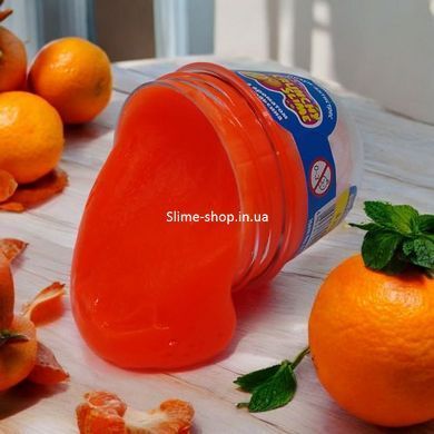 Лизун-антистресс "Crunchy Slime: Апельсин" 120 г