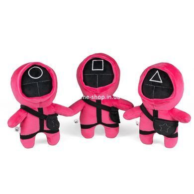 М'яка іграшка Weber Toys Гра в кальмара Наглядач (трикутник) 21см (WT715)