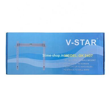 Настінне кріплення для телевізора 30-80 дюймів V-STAR GK 2407, Настінне LO-545 кріплення телевізора