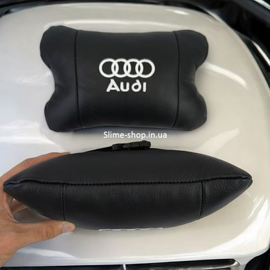 Подарок автолюбителю Audi / Ауді, Подголовник для авто, Подушки на кресло в авто, AP-674 Подарок водителю