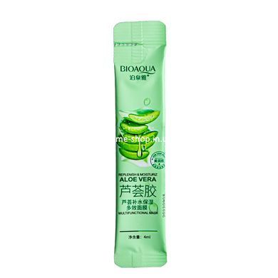 Маска для обличчя зволожуюча Bioaqua Aloe Vera з алое вера в стіках 4 мл