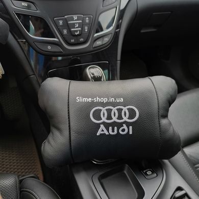 Подарок автолюбителю Audi / Ауді, Подголовник для авто, Подушки на кресло в авто, AP-674 Подарок водителю