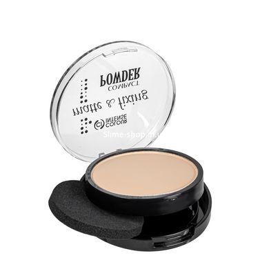 Пудра для обличчя матуюча Colour Intense matte & fixing, № 01