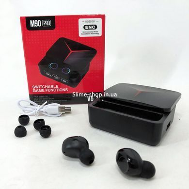 Бездротові блюз навушники M90 Pro True Wireless Earbuds, Бездротові навушники з YZ-688 вбудованим мікрофоном