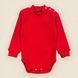 Боди из ткани в рубчике красного цвета Red