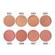 Румяна для лица Bogenia Blush компактные № 002 шиммерные Glossiness Beige Tan