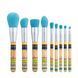 Набор кистей для макияжа Docolor Boho Bamboo Brush Set 9 шт