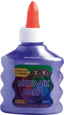 Клей для слайма Zibi Металлик фиолетовый