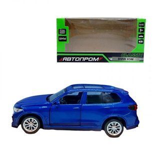 МАШИНКА АВТОПРОМ BMW X5M (СИНЯЯ)