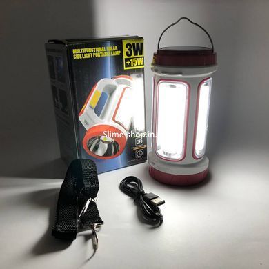 Кемпінговий ліхтар аварійного освітлення акумуляторний 5158-LED-COB, Ліхтар CY-195