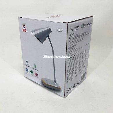 Настольная лампа на гибкой ножке TaigeXin LED MS-6, Лампа настольная яркая, Настольная лампа XO-876 для учебы