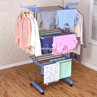 Вішалка телескопічна стійка Garment Rack, Відкрита вішалка для одягу, Переносна вішалка YB-562 для одягу