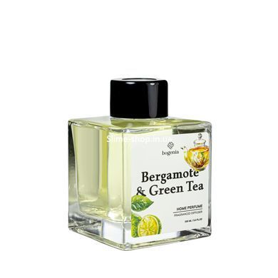 Аромадиффузор для дома Bogenia Bergamote & Green Tea парфюмированный BG360.005, 100 мл