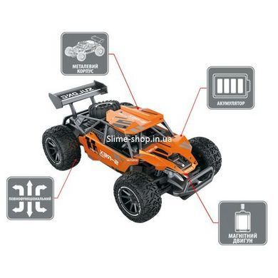 Машинка на радиоуправлении Metal Crawler &ndash; S-Rex (оранжевый, 1:16)