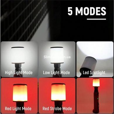 Лампа для кемпінгу для подорожей WORKLIGHT-072-XPE 10W, Кемпінговий GV-660 складаний ліхтар
