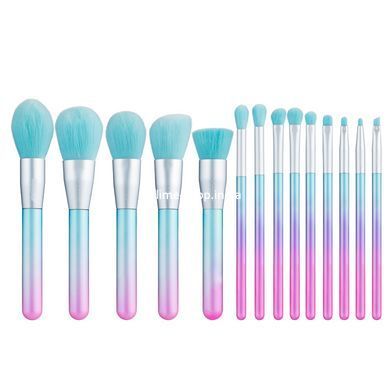Набор кистей для макияжа Docolor Breathing Crystal T1407 (14 шт)