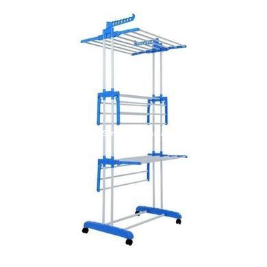 Вішалка телескопічна стійка Garment Rack, Відкрита вішалка для одягу, Переносна вішалка YB-562 для одягу