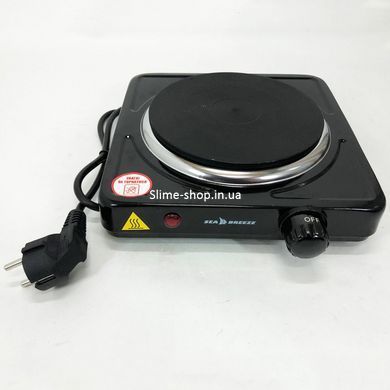 Плита бытовая Sea Breeze SB-061 1000 Вт, Электроплита настольная от сети, IF-878 Комфорочная электроплита