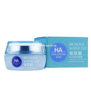 Крем для лица омолаживающий Bioaqua Water Get HA с гиалуроновой кислотой BQY3955