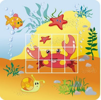 Книга Головоломки-наклейки. На море (на украинском языке)