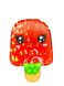 Игрушка антистресс сквиш Мороженое ягода Клубника - изображение 1