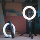 Світлодіодне кільце для якісної зйомки 16 см (трипод, c bluetooth) L07, Льод лампа CA-249 для селфі
