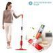 Швабра с распылителем Water Spray Mop, Швабра спрей с распылителем и емкостью для воды. QM-370 Цвет: красный