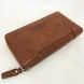 Кошелек для путешествий Baellerry leather brown, Горизонтальный кожаный кошелек, Кошелек IP-203 для карточки