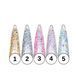 Гель-лак із гліттером для манікюру YouPOSH Glitter Color професійний 5 мл, 01 Золотистий
