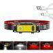 Надежный налобный фонарь BL-T124-ХРЕ+COB (White+Red), Светодиодный фонарь на лоб, AN-312 Наголовный фонарь