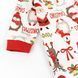 Новогодний Человечек для малышей с начесом Santa