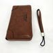 Кошелек для путешествий Baellerry leather brown, Горизонтальный кожаный кошелек, Кошелек IP-203 для карточки
