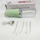 Іригатор для чищення зубів та порожнини рота Oral Irrigator з акумулятором та змінними насадками. QO-237 Колір: зелений
