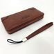 Кошелек для путешествий Baellerry leather brown, Горизонтальный кожаный кошелек, Кошелек IP-203 для карточки