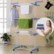 Вішалка телескопічна стійка Garment Rack, Відкрита вішалка для одягу, Переносна вішалка YB-562 для одягу