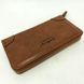 Кошелек для путешествий Baellerry leather brown, Горизонтальный кожаный кошелек, Кошелек IP-203 для карточки