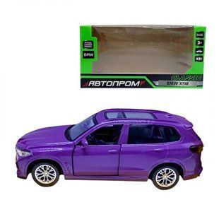 МАШИНКА АВТОПРОМ BMW X5M (ФИОЛЕТОВАЯ)