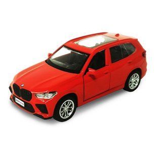 Машинка металлическая "BMW X5 M" (КРАСНЫЙ)