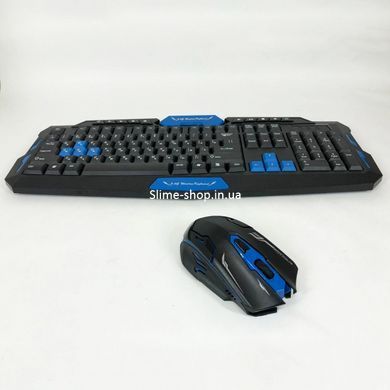Клавиатура с мышкой HK-8100, игровая клавиатура и мышь для пк, беспроводная клавиатура LT-892 и мышь