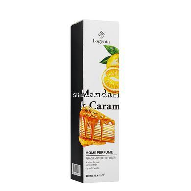 Аромадиффузор для дома Bogenia Mandarin & Caramel парфюмированный BG360.010, 100 мл