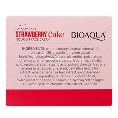 Крем для лица питательный Bioaqua Strawberry Cake c экстрактом клубники (BQY48318)