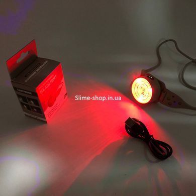 Потужний налобний LED ліхтар G25-XPG+30SMD(white+yellow+red-blue), Ліхтар налобний з QI-568 червоним діодом