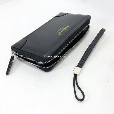 Портмоне чоловіче Baellerry leather black, Вертикальний гаманець, Гаманець брендовий QD-322 подарунок чоловікові