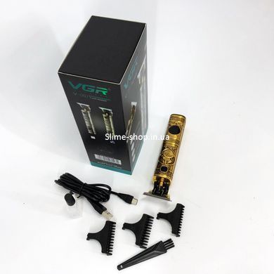 Триммер беспроводной VGR V-097, Моющаяся машинка для стрижки, Машинка для стрижки ZK-281 волос прочная