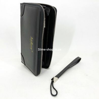 Портмоне чоловіче Baellerry leather black, Вертикальний гаманець, Гаманець брендовий QD-322 подарунок чоловікові