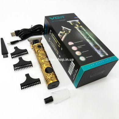 Триммер беспроводной VGR V-097, Моющаяся машинка для стрижки, Машинка для стрижки ZK-281 волос прочная