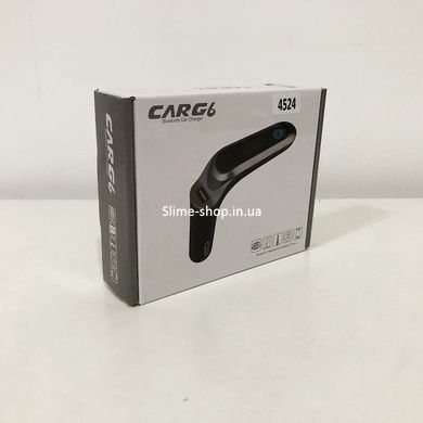FM модулятор CAR G6 Bluetooth USB AUX MicroSD трансмітер, FM модулятор для автомобіля FP-312 Колір: золотий