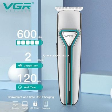 Стильна машинка для стрижки VGR V-008 Pro, Тример для скронь, Машинка для стрижки XO-987 волосся бездротове